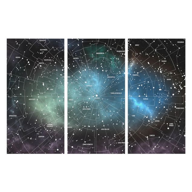Obrazy mapy Obrazy gwiazd Mapa mgławic galaktyk