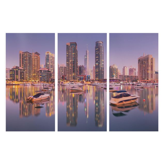 Obrazy na ścianę architektura Dubai Skyline and Marina