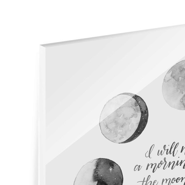 Obrazki czarno białe Oda do Księżyca - Miłość