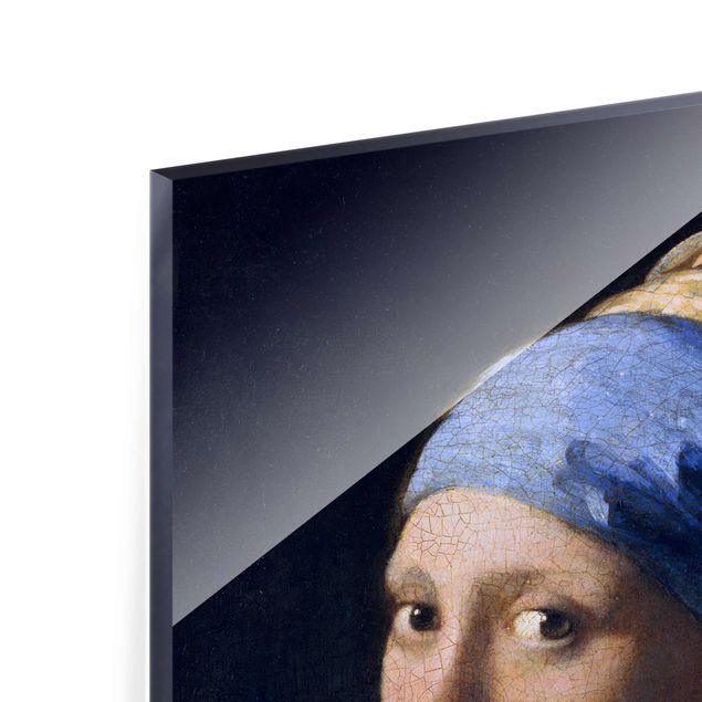 Obrazy portret Jan Vermeer van Delft - Dziewczyna z perłowymi kolczykami