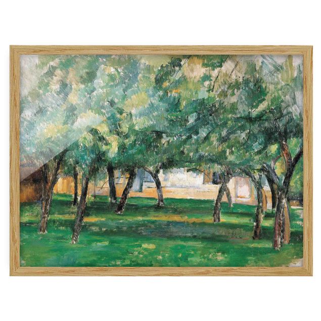 Obrazy w ramie krajobraz Paul Cézanne - Normandzka zagroda