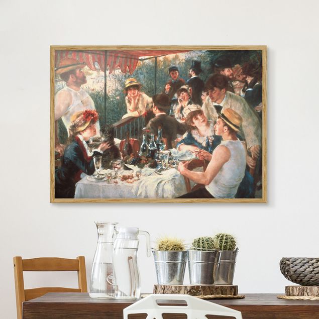 Dekoracja do kuchni Auguste Renoir - Śniadanie wioślarzy