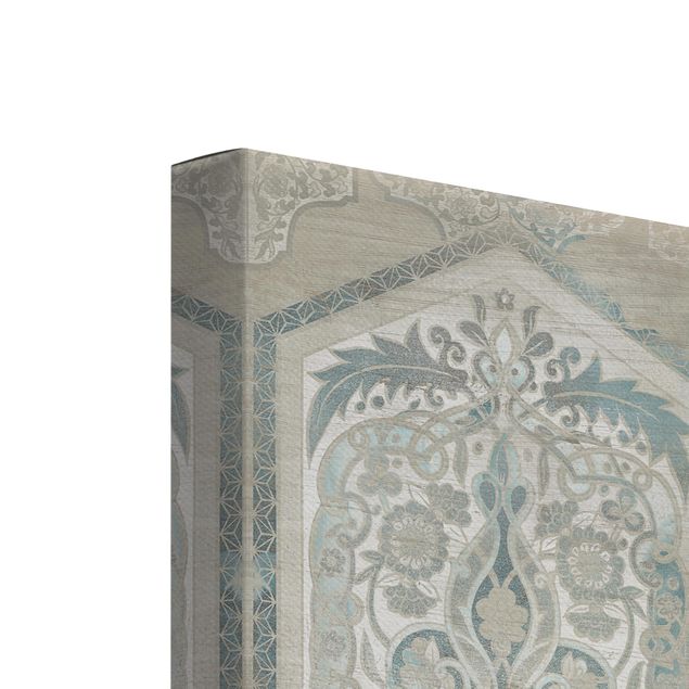 Obrazy drukowane na płótnie Panel drewniany Persian Vintage Set I