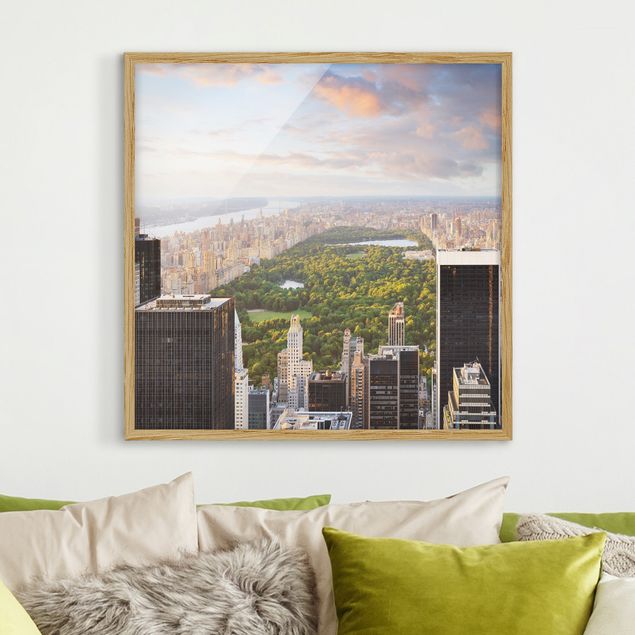 Obrazy w ramie do korytarzu Widok na Central Park
