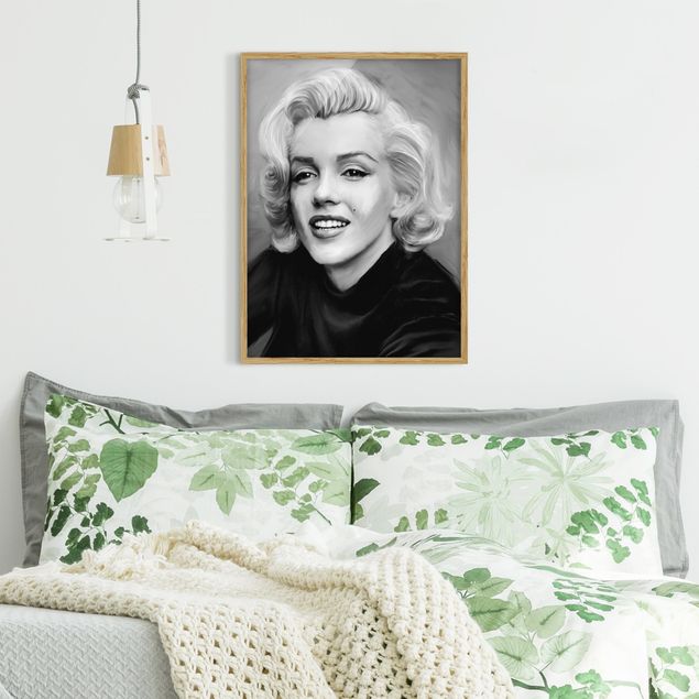 Obrazy w ramie do łazienki Marilyn prywatnie