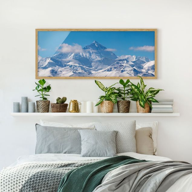 Obrazy w ramie do korytarzu Mount Everest