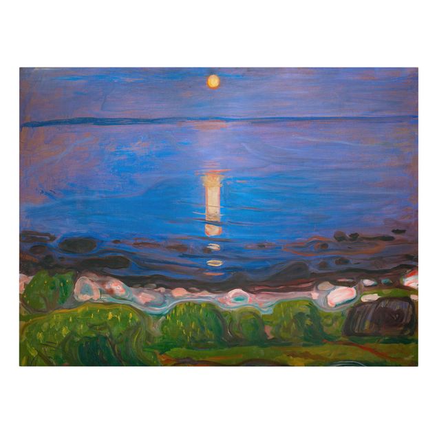 Obrazy morze Edvard Munch - Letnia noc nad morzem