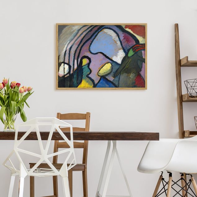 Obrazy w ramie artystyczny Wassily Kandinsky - Improwizacja