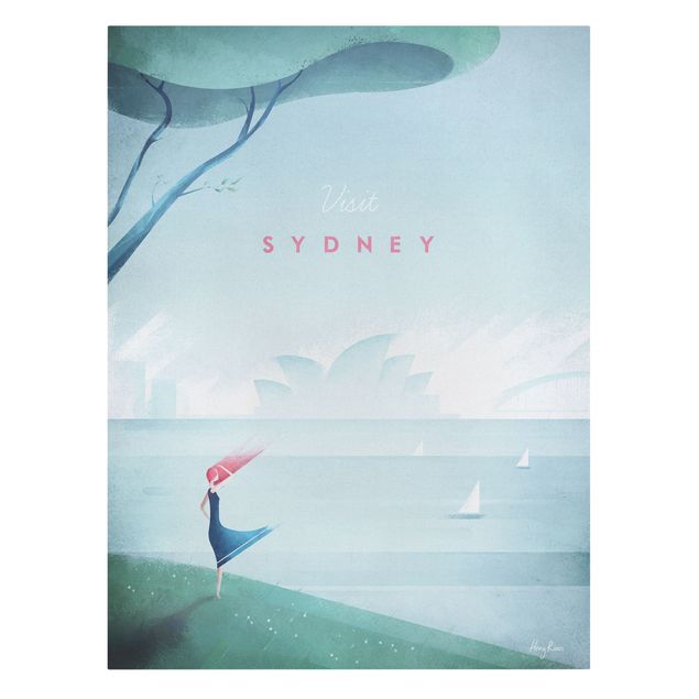Obrazy morze Plakat podróżniczy - Sidney