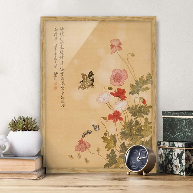 Obrazy maki Yuanyu Ma - Maki i motyle