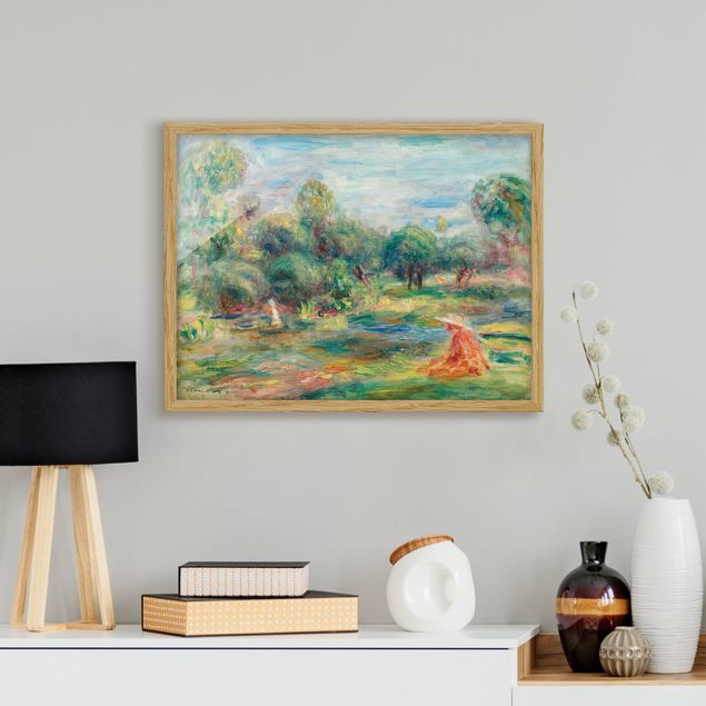 Impresjonizm obrazy Auguste Renoir - Krajobraz w pobliżu Cagnes