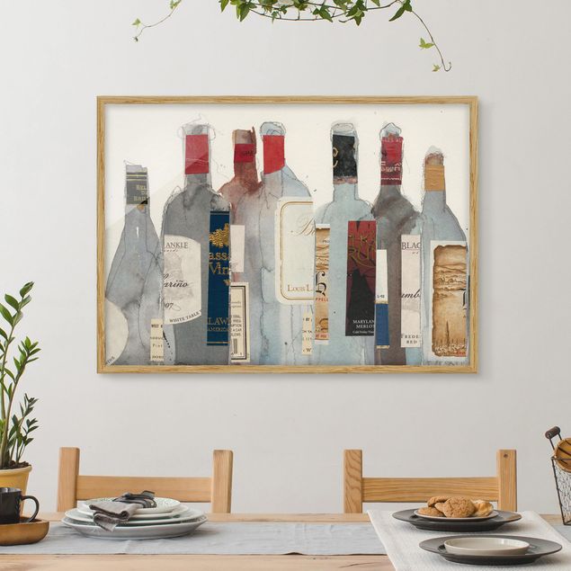 Obrazy w ramie do kuchni Wine & Spirits I