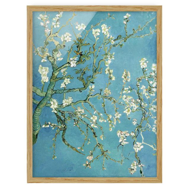 Obrazy w ramie krajobraz Vincent van Gogh - Kwiat migdałowca