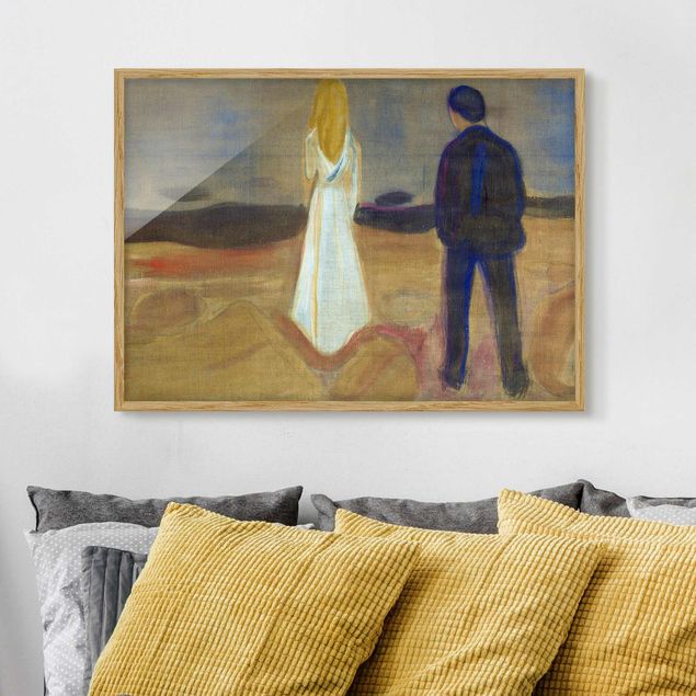 Obrazy ekspresjonizm Edvard Munch - Dwoje ludzi