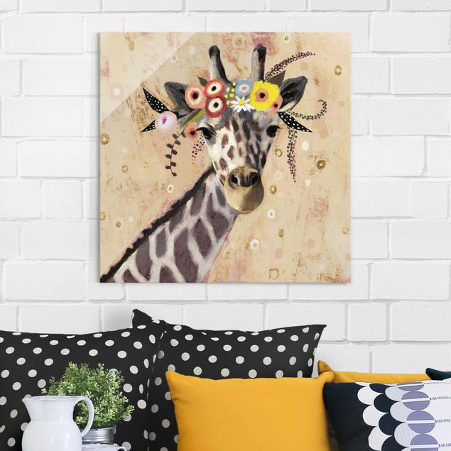 Obrazy żyrafa Żyrafa Klimta