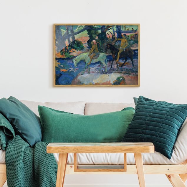 Obrazy w ramie artystyczny Paul Gauguin - Lot