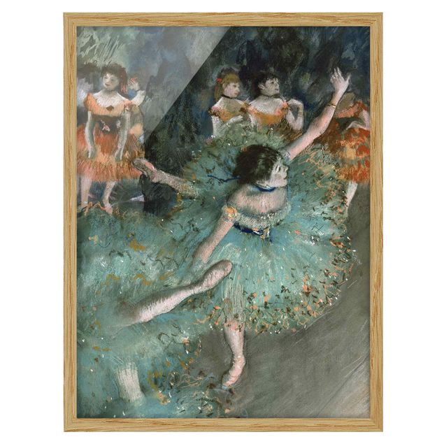 Obrazy w ramie do korytarzu Edgar Degas - Tancerki w zieleni