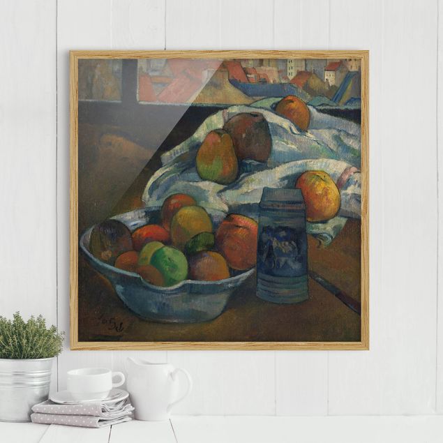 Obrazy owoc Paul Gauguin - Misa na owoce