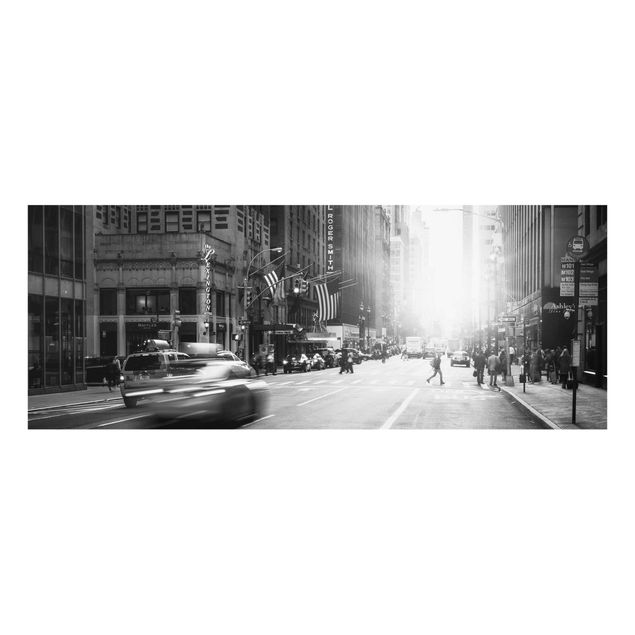 Obrazy na szkle panorama Żywy Nowy Jork