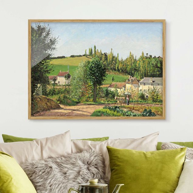 Dekoracja do kuchni Camille Pissarro - Mała wioska