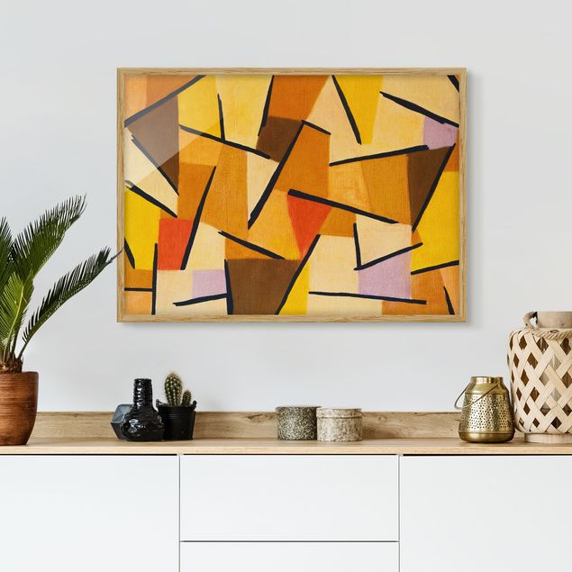 Obrazy w ramie artystyczne Paul Klee - Zharmonizowane zmagania
