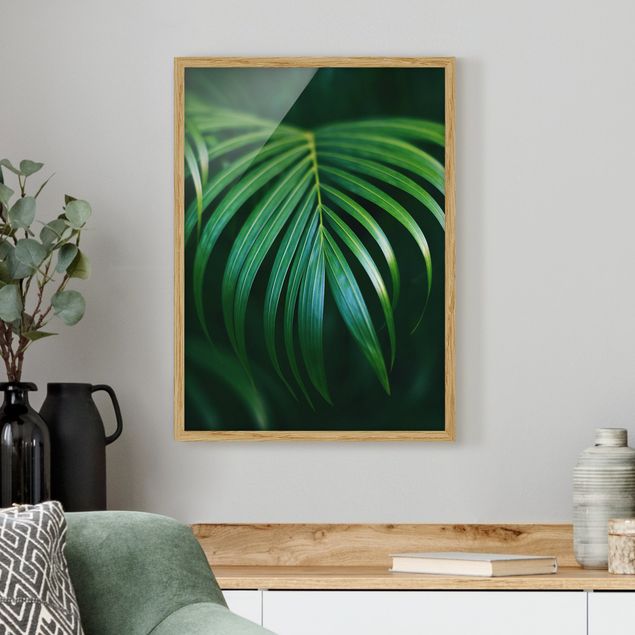 Obrazy w ramie do korytarzu Kwiat palmy