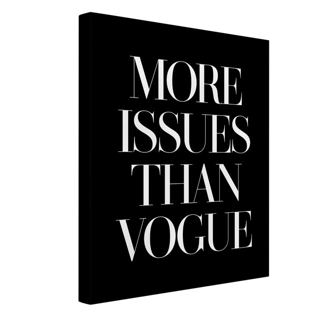 Obrazy powiedzenia Więcej problemów niż Vogue