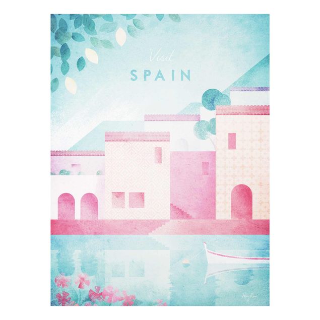 Obrazy vintage Plakat podróżniczy - Hiszpania