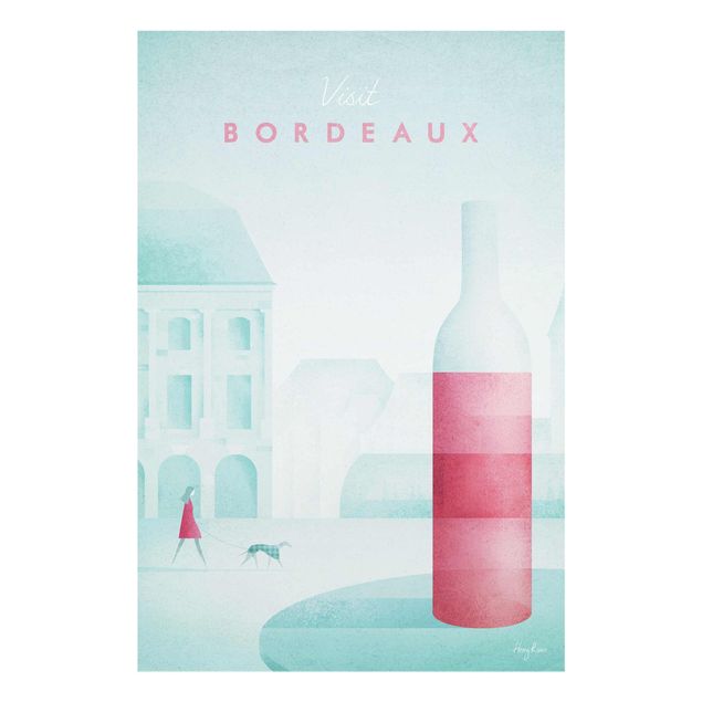 Obrazy retro Plakat podróżniczy - Bordeaux