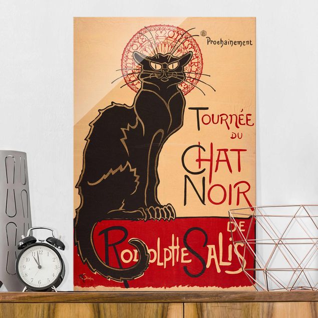 Obrazy nowoczesne Théophile-Alexandre Steinlen - Czarny kot