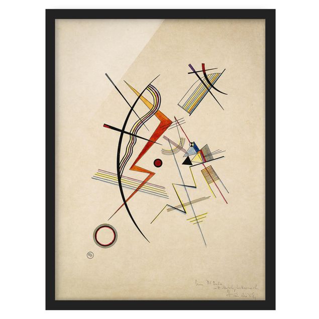 Obrazy w ramie do korytarzu Wassily Kandinsky - Roczny prezent