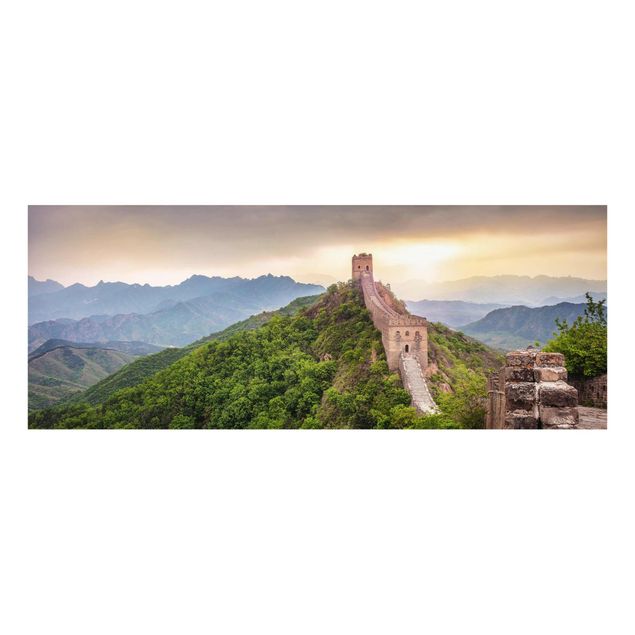 Obrazy na szkle krajobraz Niekończący się Mur Chiński