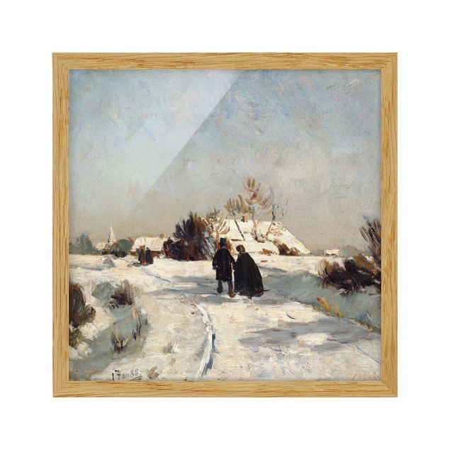 Obrazy w ramie krajobraz Otto Modersohn - Nowy Rok