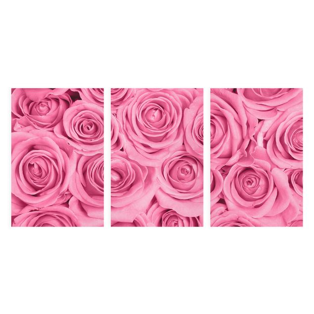 Obrazy kwiatowe Różowe róże