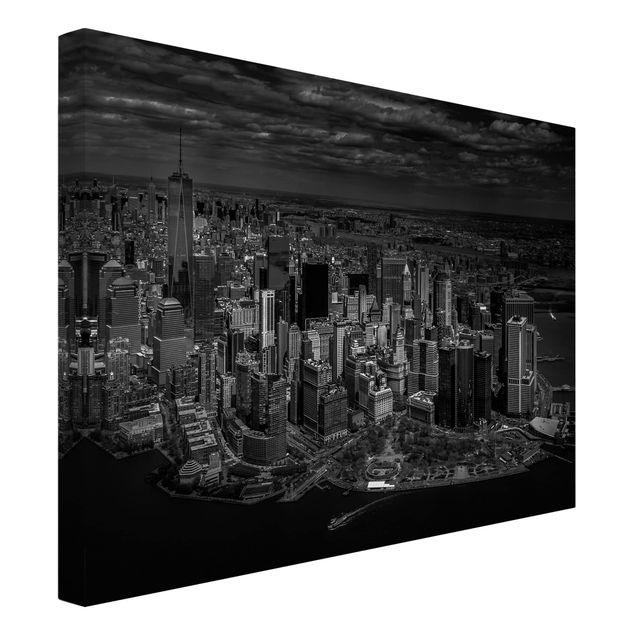 Obrazy nowoczesne Nowy Jork - Manhattan z lotu ptaka