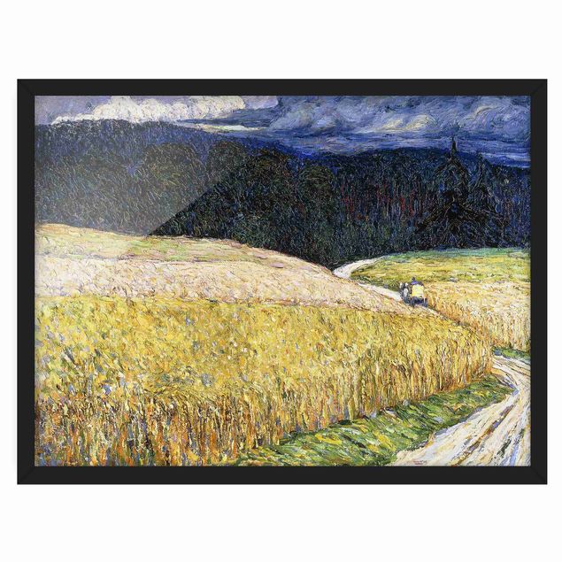 Obrazy w ramie krajobraz Wassily Kandinsky - Nastrój burzy
