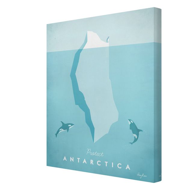 Obrazy z rybami Plakat podróżniczy - Antarktyda