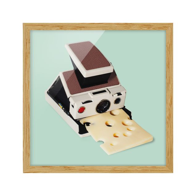 Obrazy nowoczesne Kamera z serem