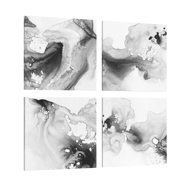 Obrazy na płótnie abstrakcja Zestaw wody i dymu II