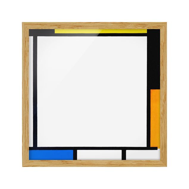 Obrazy w ramie do korytarzu Piet Mondrian - Kompozycja II