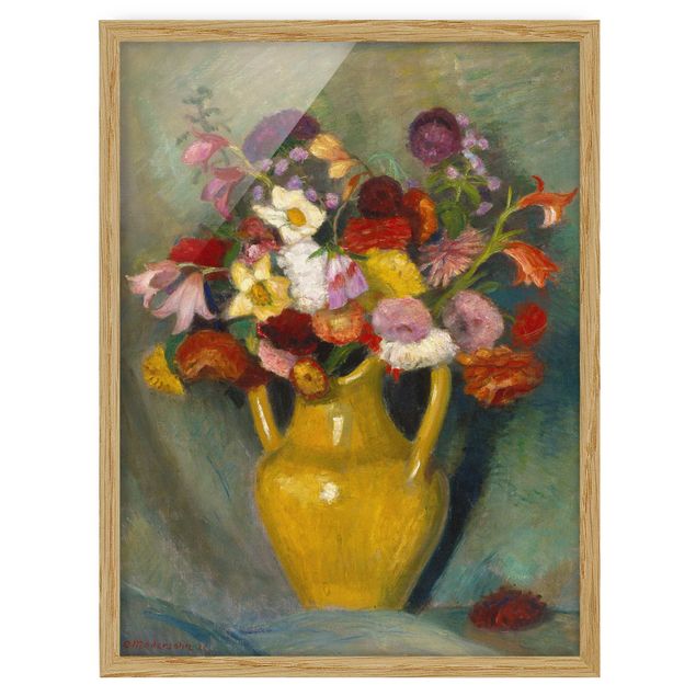 Obrazy w ramie krajobraz Otto Modersohn - Kolorowy bukiet kwiatów