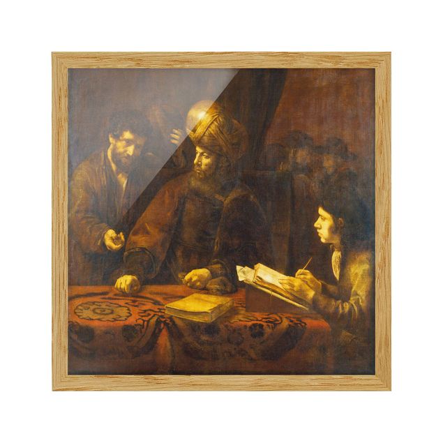 Obrazy w ramie do korytarzu Rembrandt van Rijn - Przypowieść o robotnikach