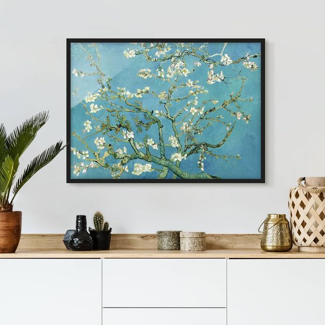 Plakat w ramie - Vincent van Gogh - Kwiat migdałowca