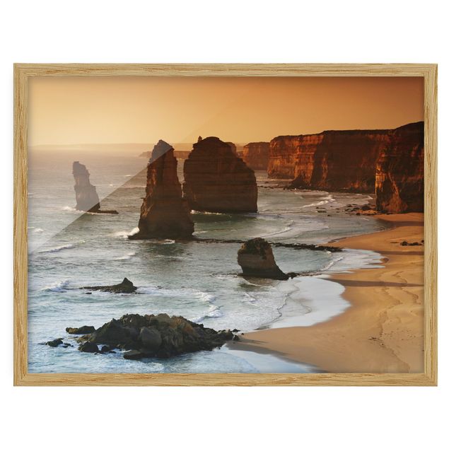 Obrazy w ramie plaża Dwunastu Apostołów Australii
