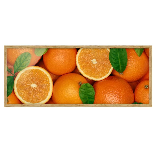Obrazy nowoczesne soczyste pomarańcze