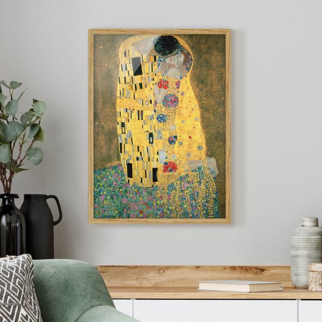 Dekoracja do kuchni Gustav Klimt - Pocałunek