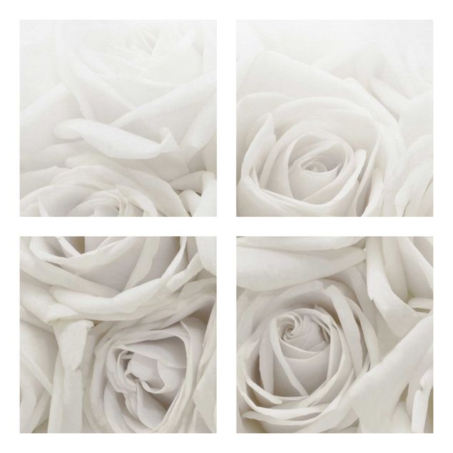 Obrazy nowoczesne Białe róże