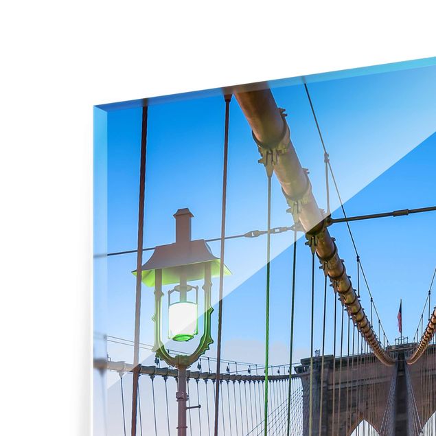 Obrazy Nowy Jork Poranny widok z mostu brooklyńskiego