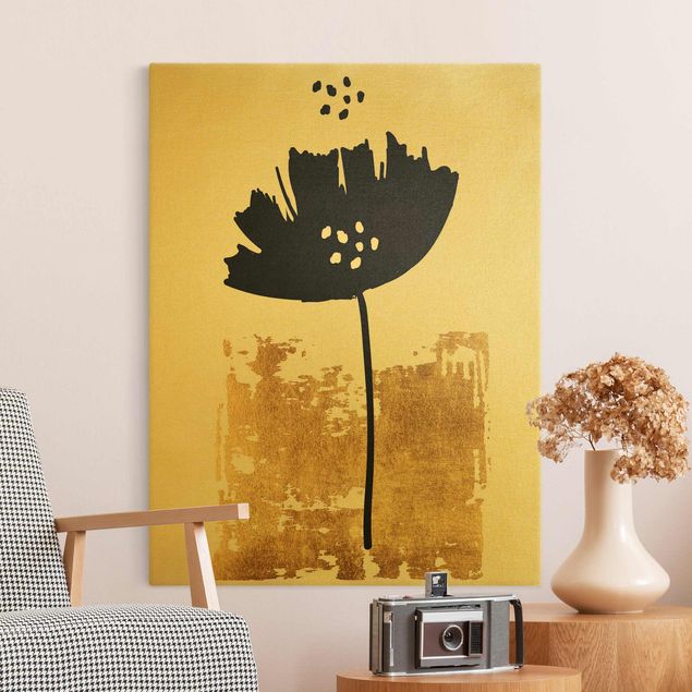 Obrazy na płótnie maki Kwiat złotego maku