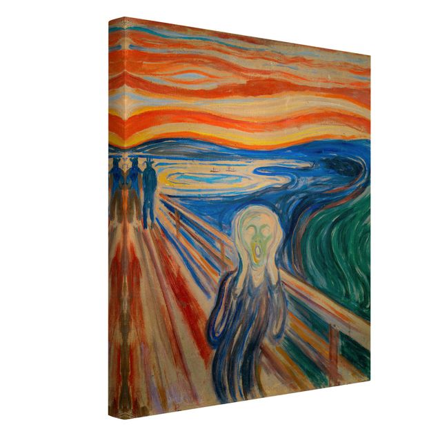 Obrazy na szkle abstrakcja Edvard Munch - Krzyk